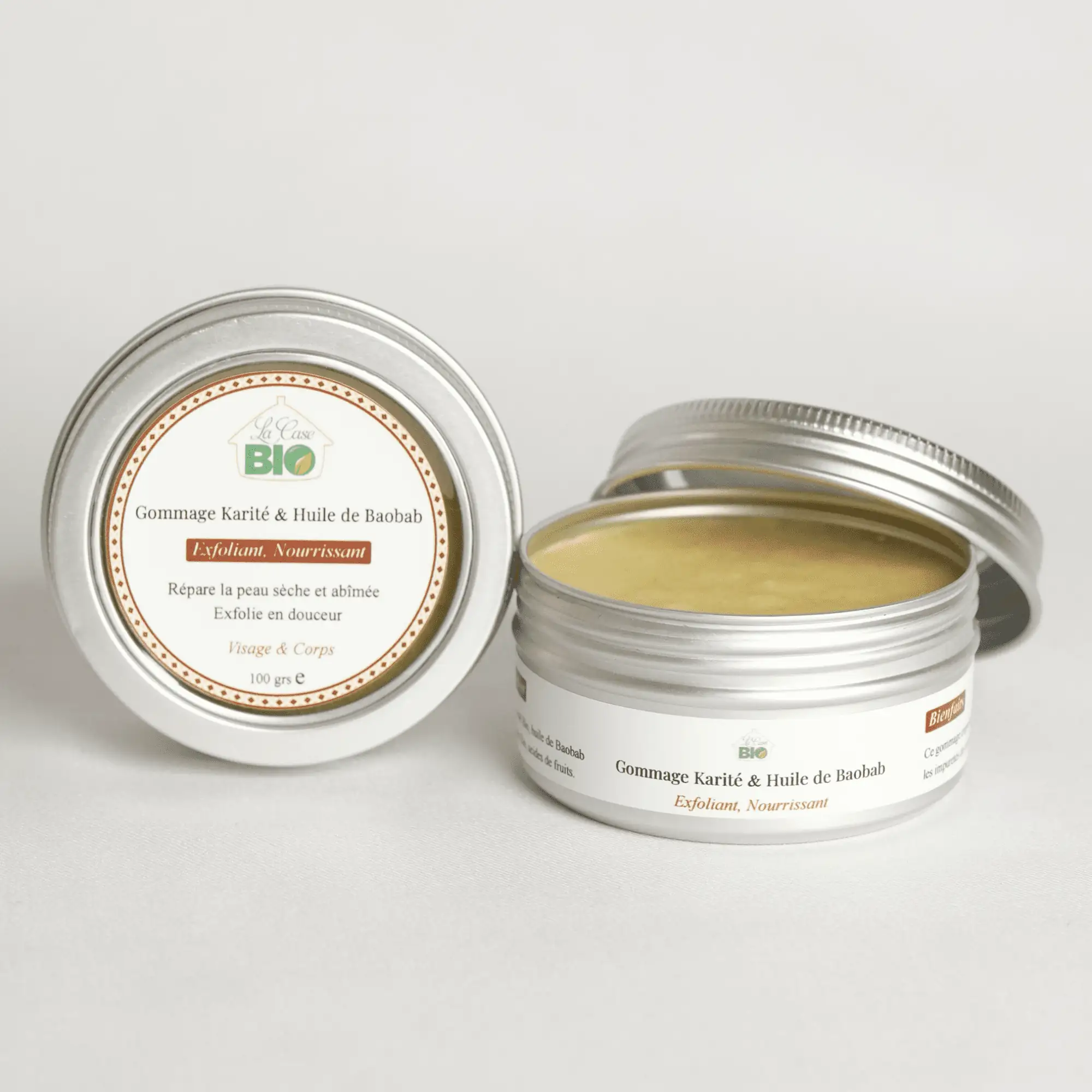 Gommage Karité & Huile de Baobab Bio