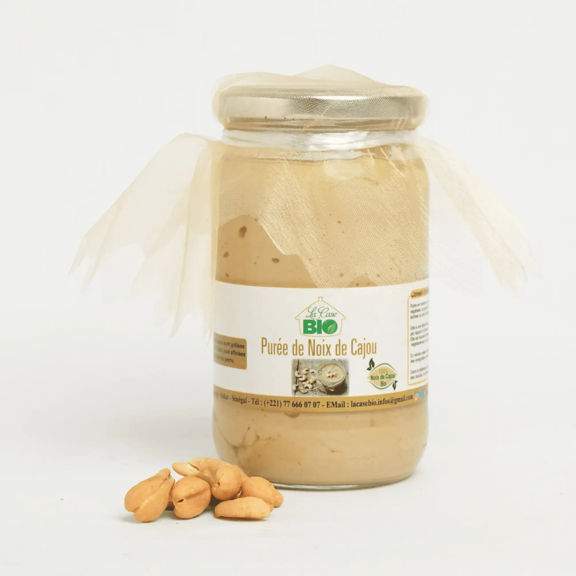 Purée de Noix de Cajou Bio