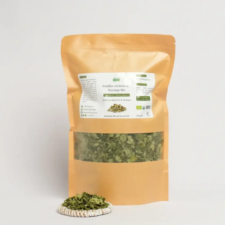 Feuilles séchées de Moringa Bio