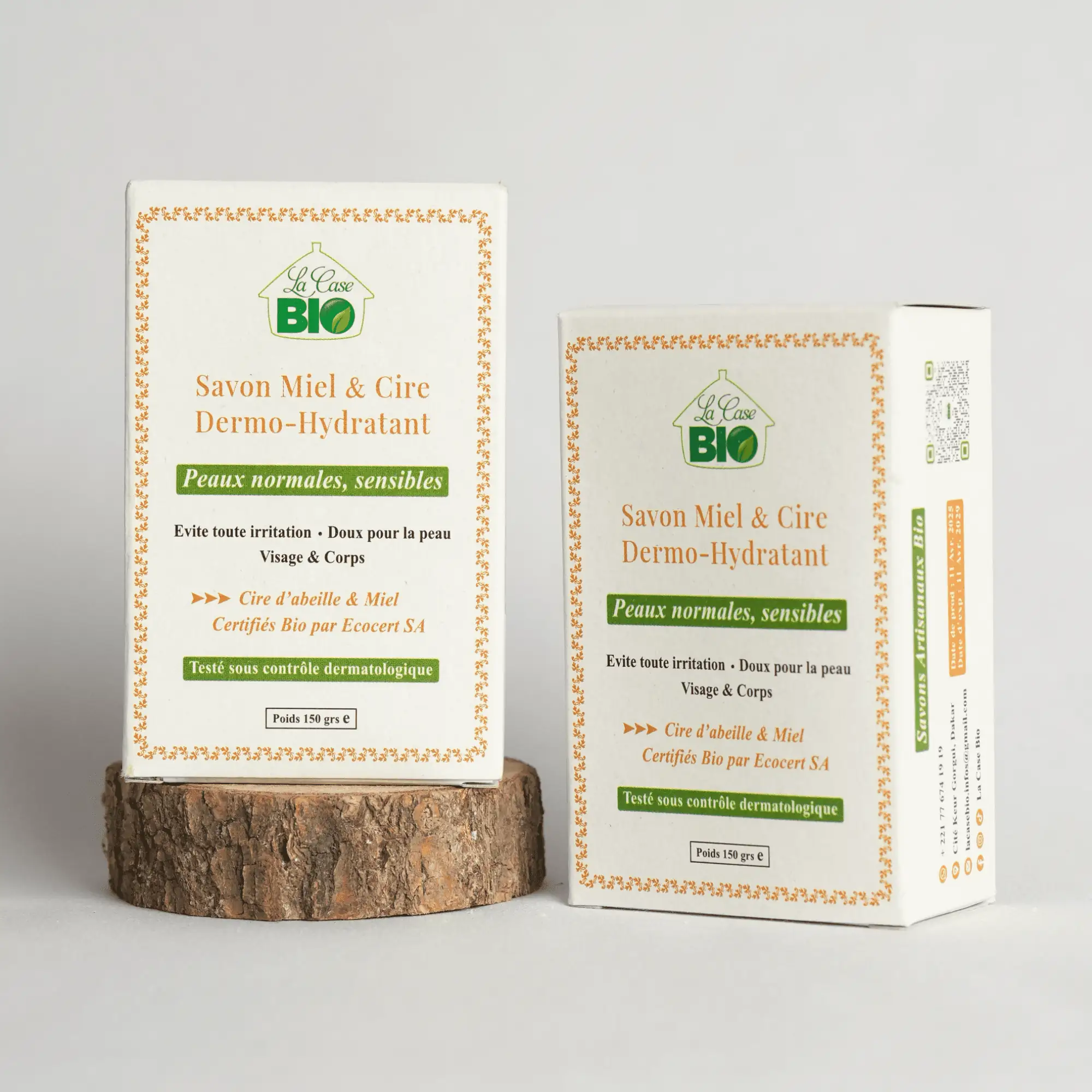 Savon Miel & Cire Dermo-Hydratant