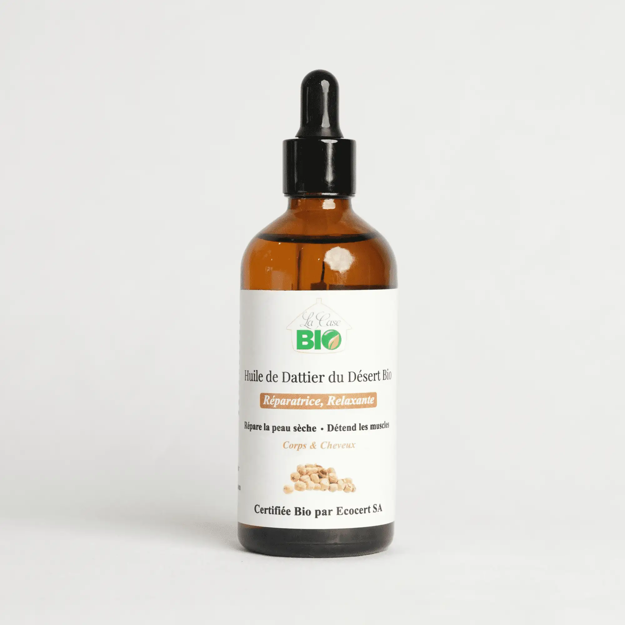 Huile de Dattier du Désert Bio (Soump)