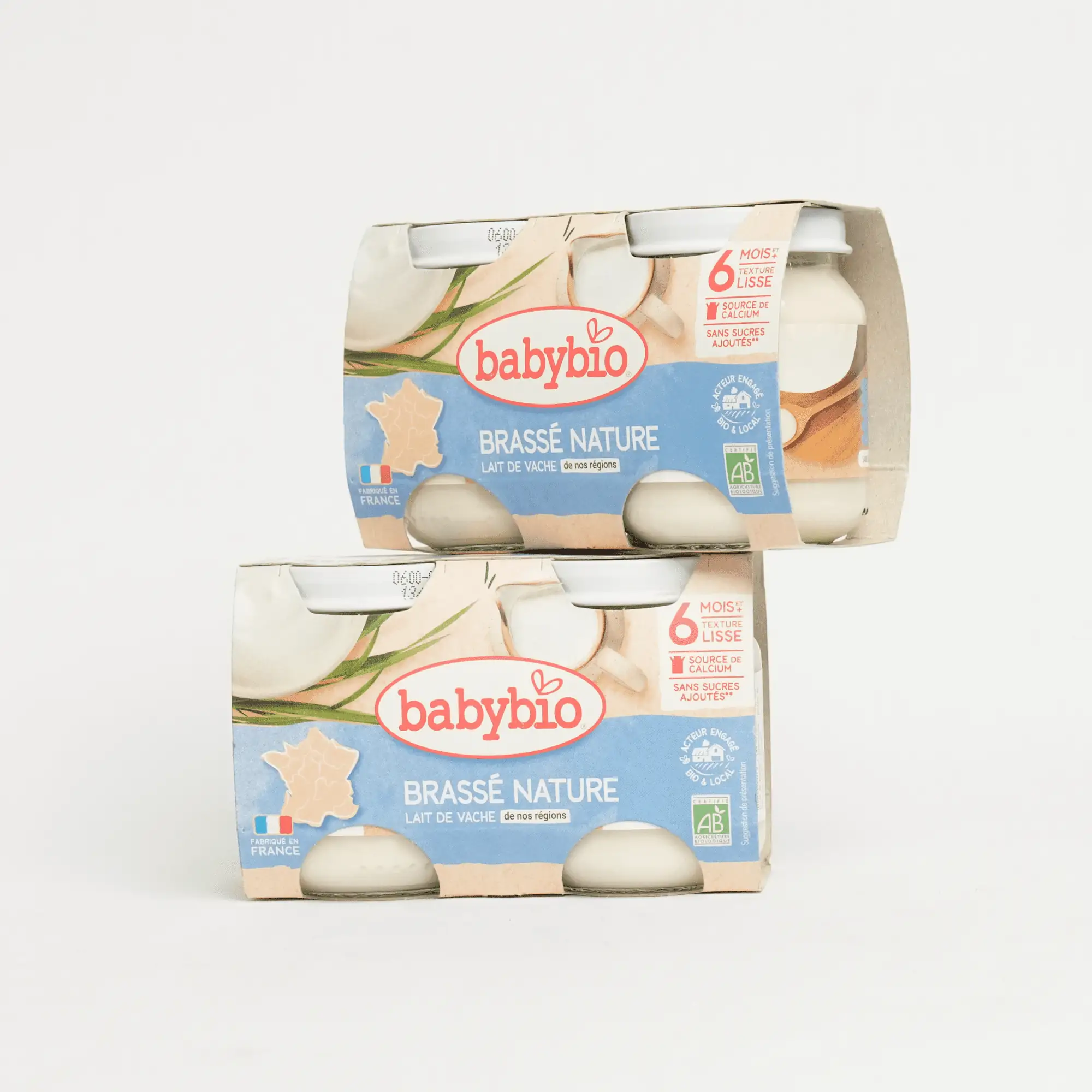 Babybio Brassé Nature 6 mois +