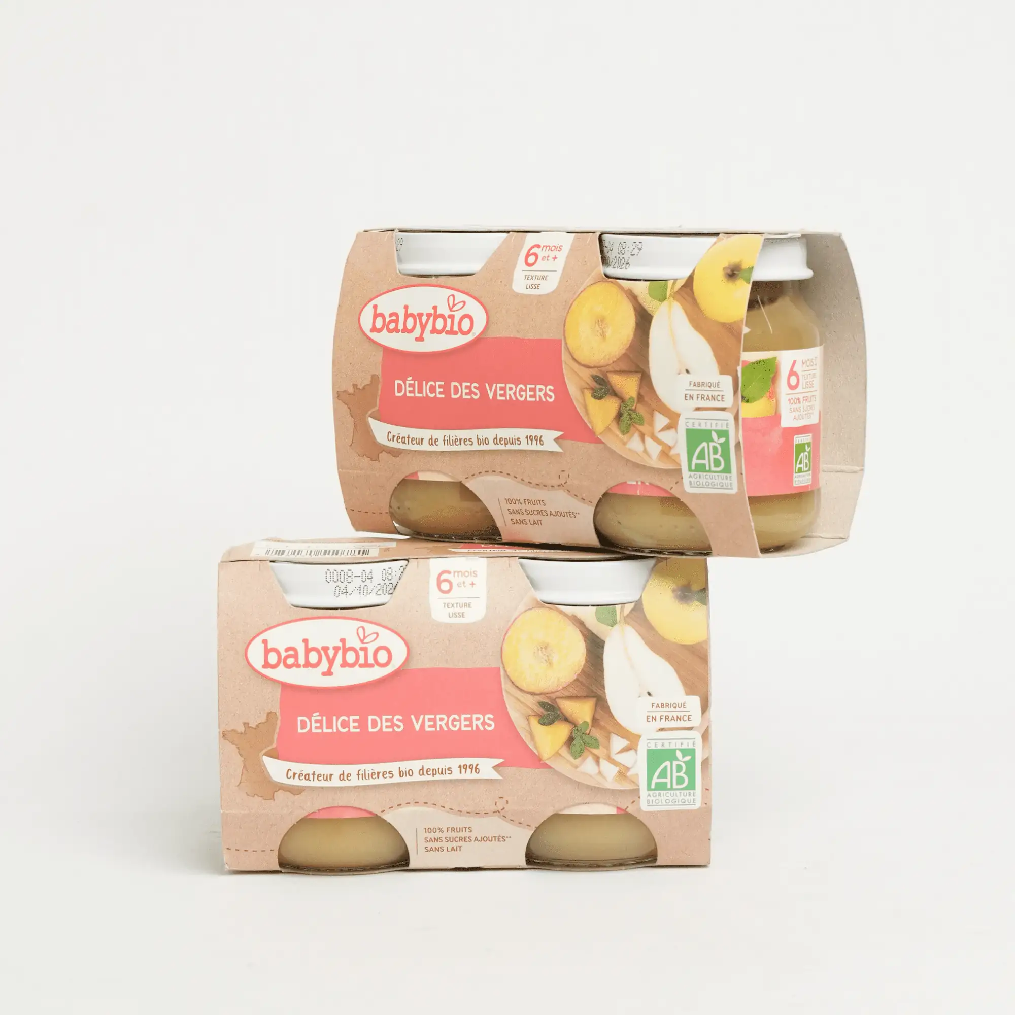 Babybio Délice des Vergers 6 mois +