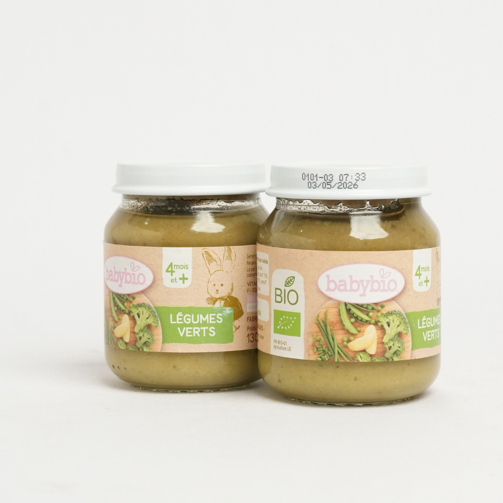 Babybio Légumes Verts 4 mois+