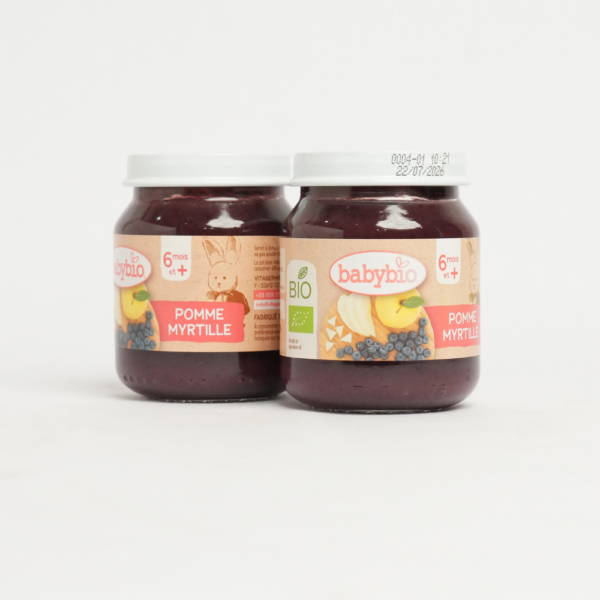 Babybio Pomme Myrtille 6 mois+